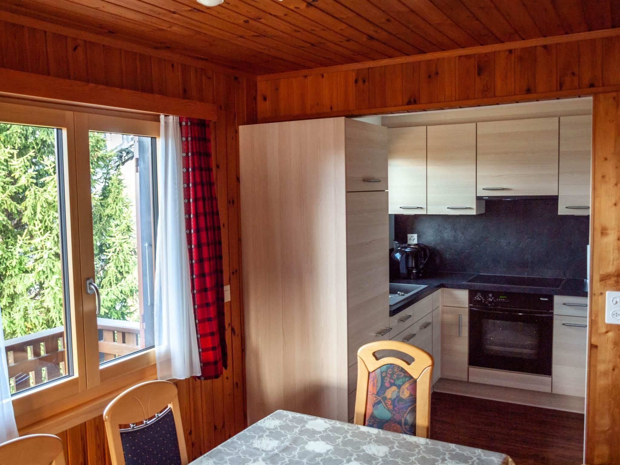 Chalet Bärgsunna Appartement/Fewo, Dusche, WC 6-Bettwohnung - Binnen