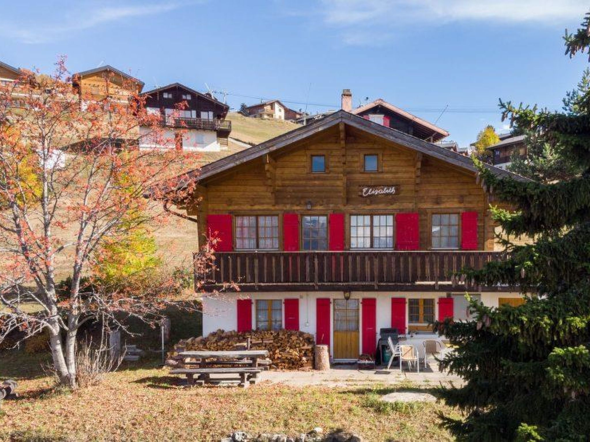 Chalet Elisabeth 6-Bettwohnung, Dusche, WC 6-Bettwohnung