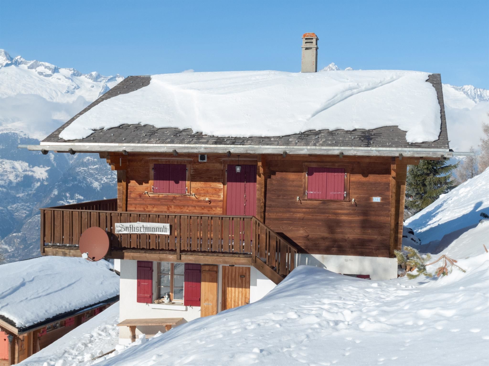 Chalet Saflischmannli 5-Bettwohnung, Dusche, WC 5-Bettwohnung