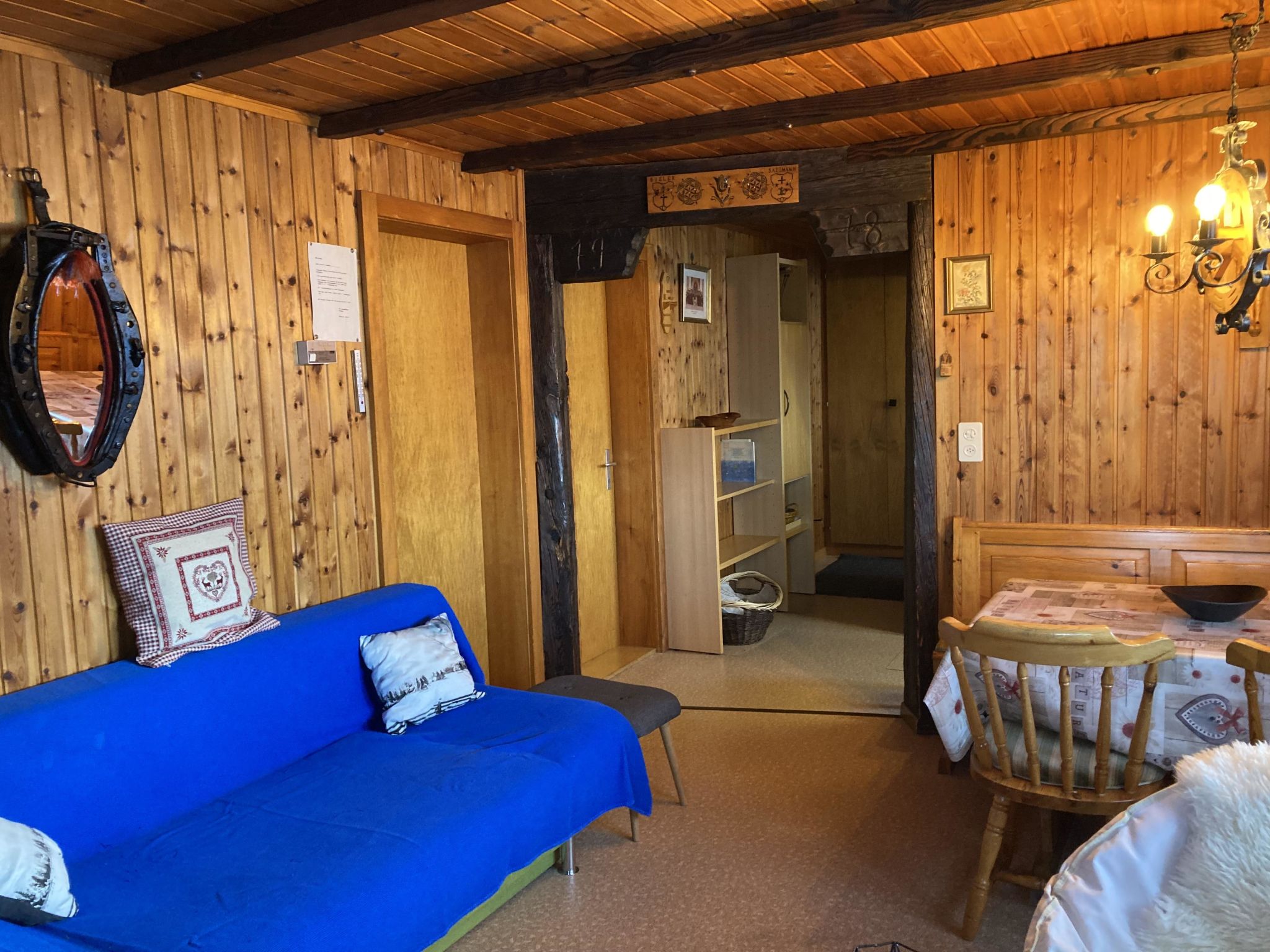 Chalet Lueg uf Belalp Appartement/Fewo, Parterre Appartement/Fewo, Parterre - Dedans