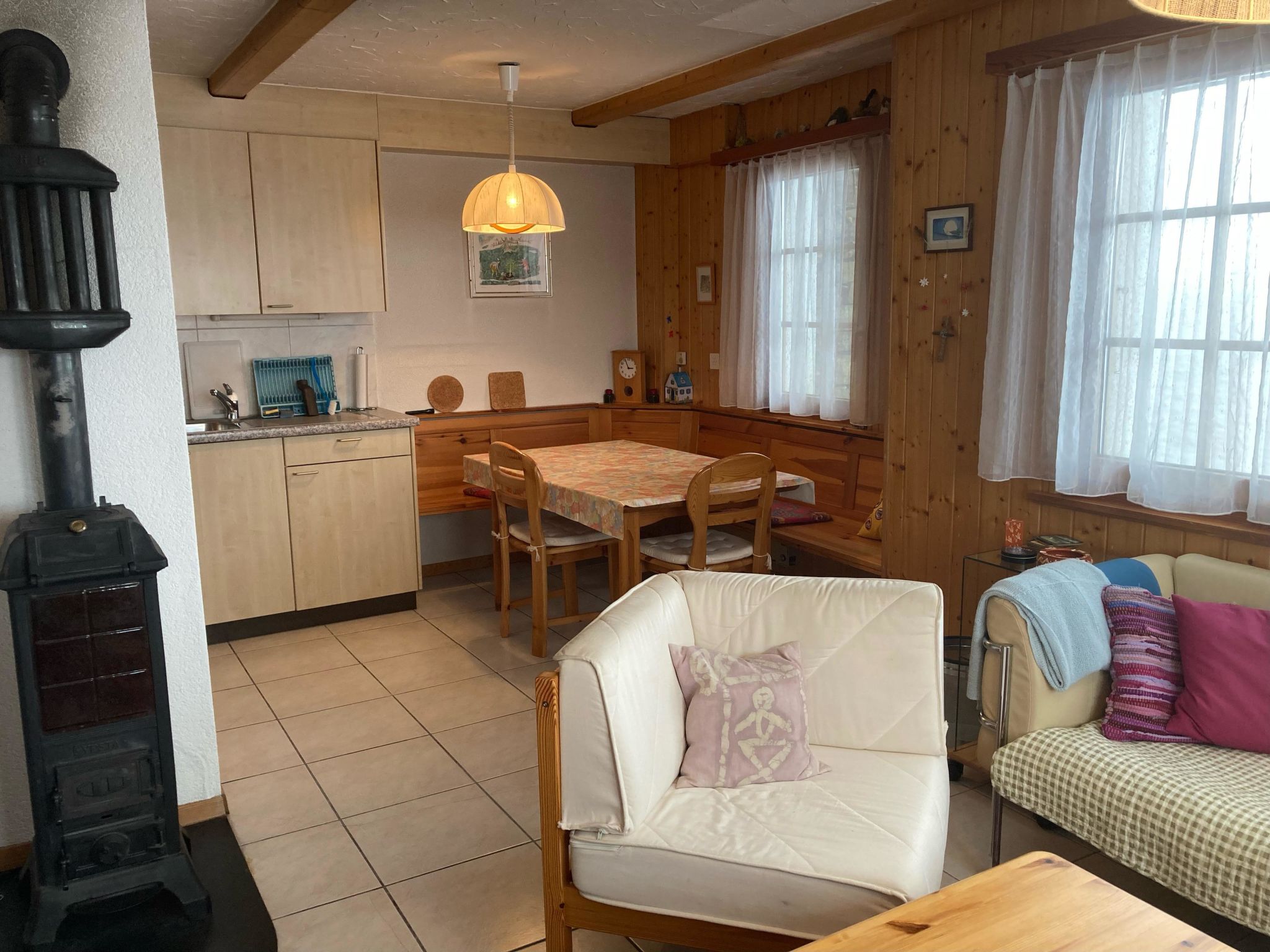 Chalet Pulsatilla Appartement/Fewo, Dusche, WC Pulsatilla - Dedans
