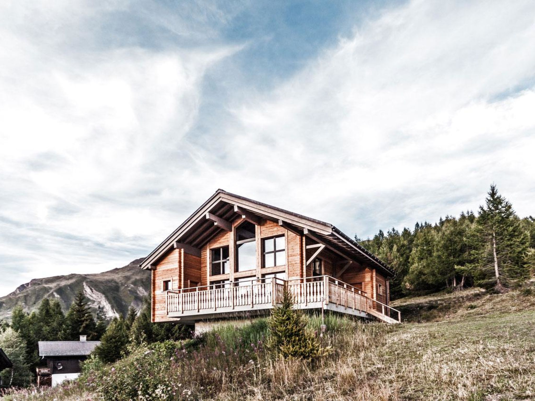 Chalet Kristall 6-Bettwohnung, Dusche und Bad, WC