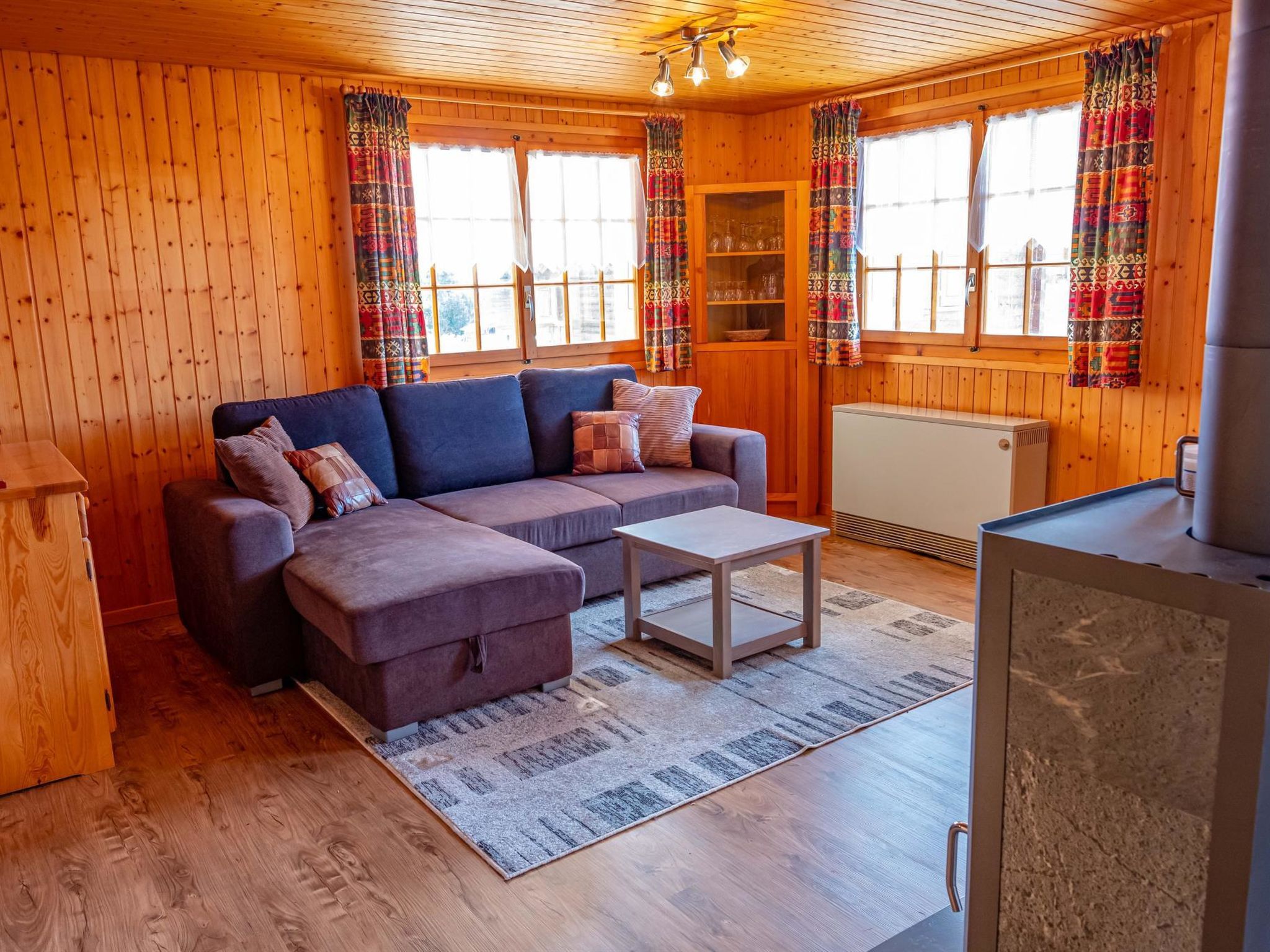 Chalet Valeria 4-Bettwohnung, Parterre, 2 Schlafräume Valeria EG - Dedans