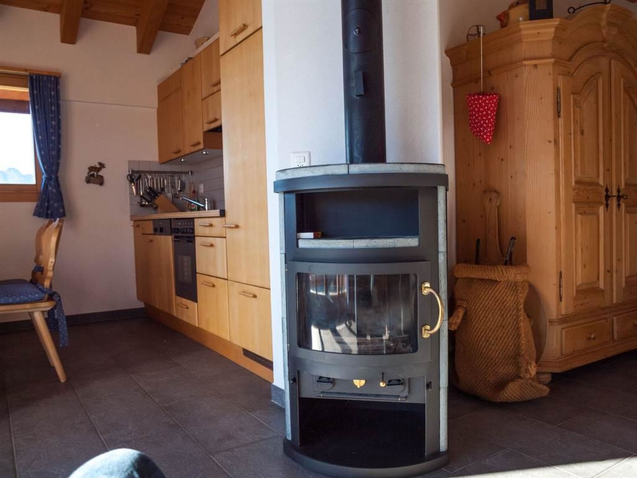 Chalet Bergkristall 4-Bettwohnung, Dusche, WC 4-Bettwohnung, Dusche, WC - Dedans