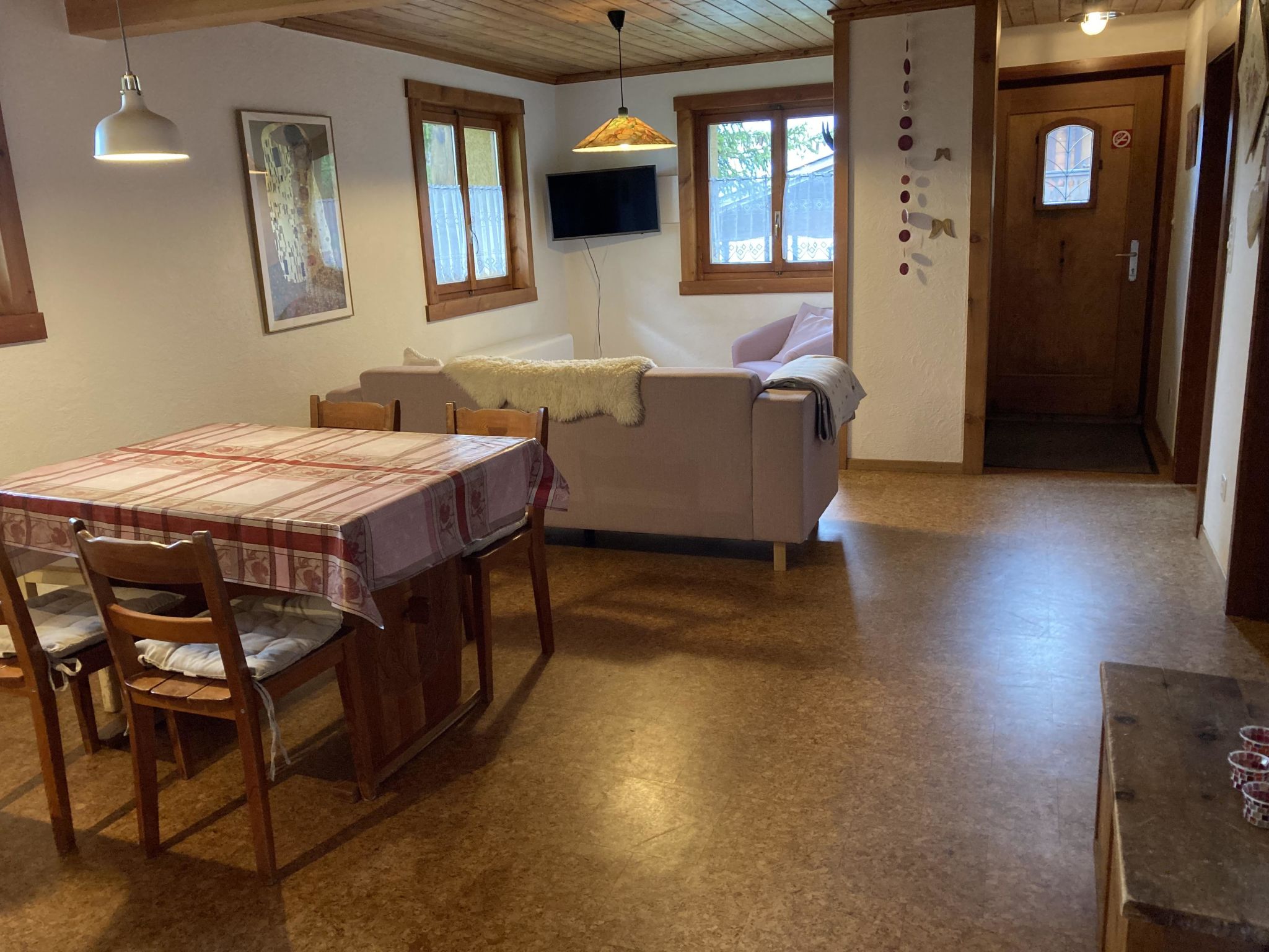 Chalet Leiggener Appartement/Fewo, Dusche Leiggener EG - Binnen