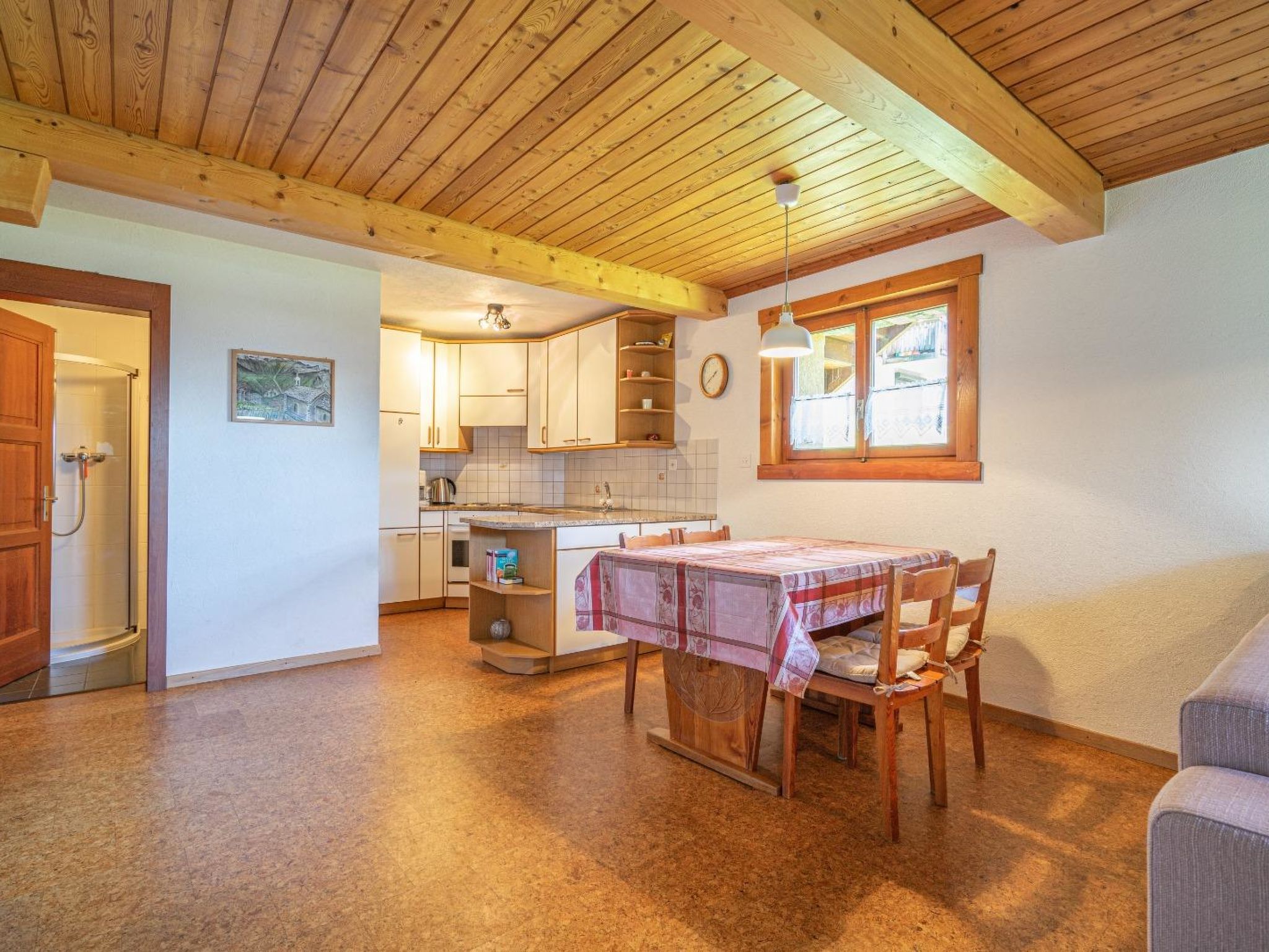 Chalet Leiggener Appartement/Fewo, Dusche Leiggener EG