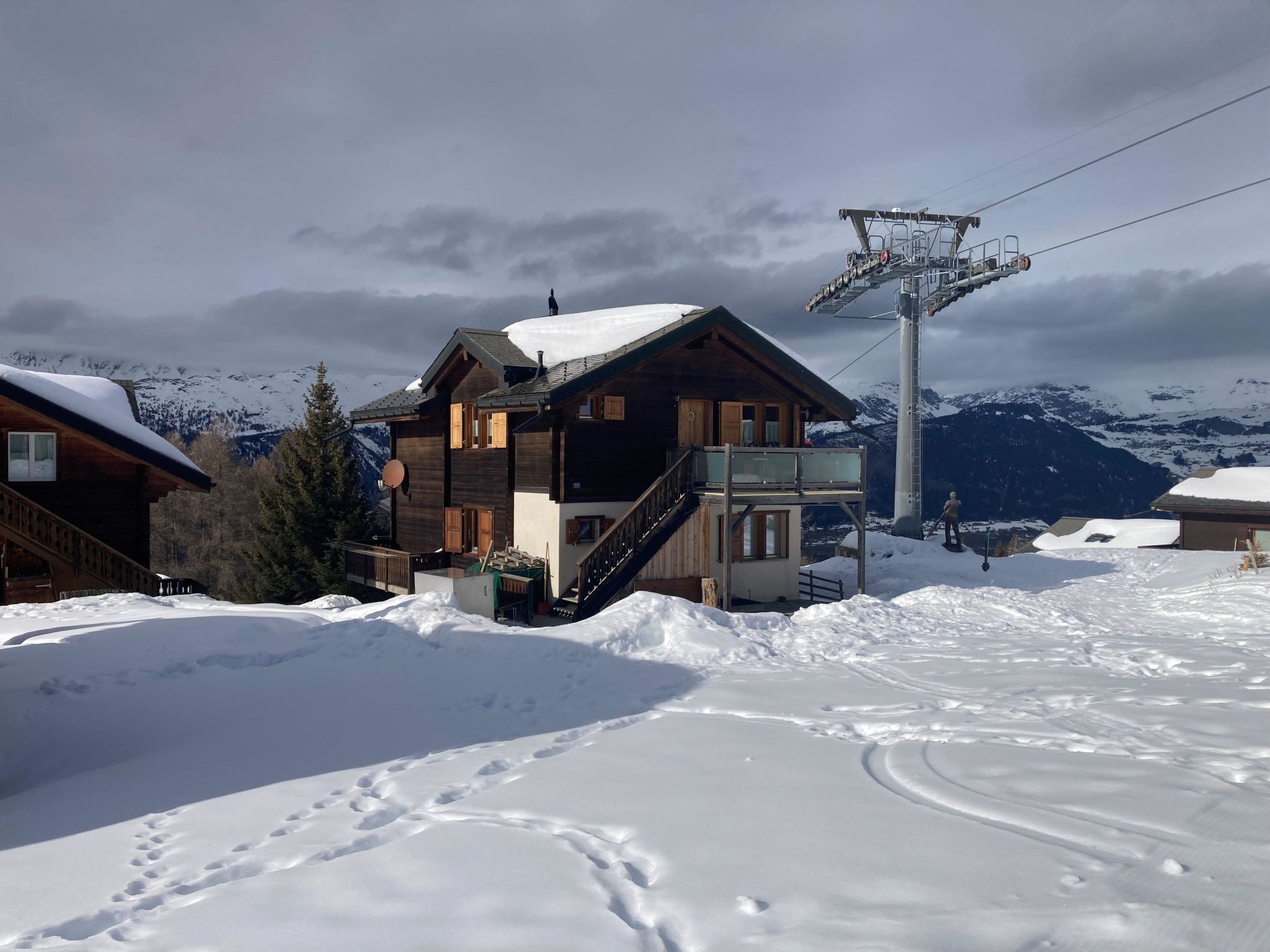 Chalet Sonne Appartement/Fewo, Dusche, WC 2-Zimmerwohnung, Dusche, WC