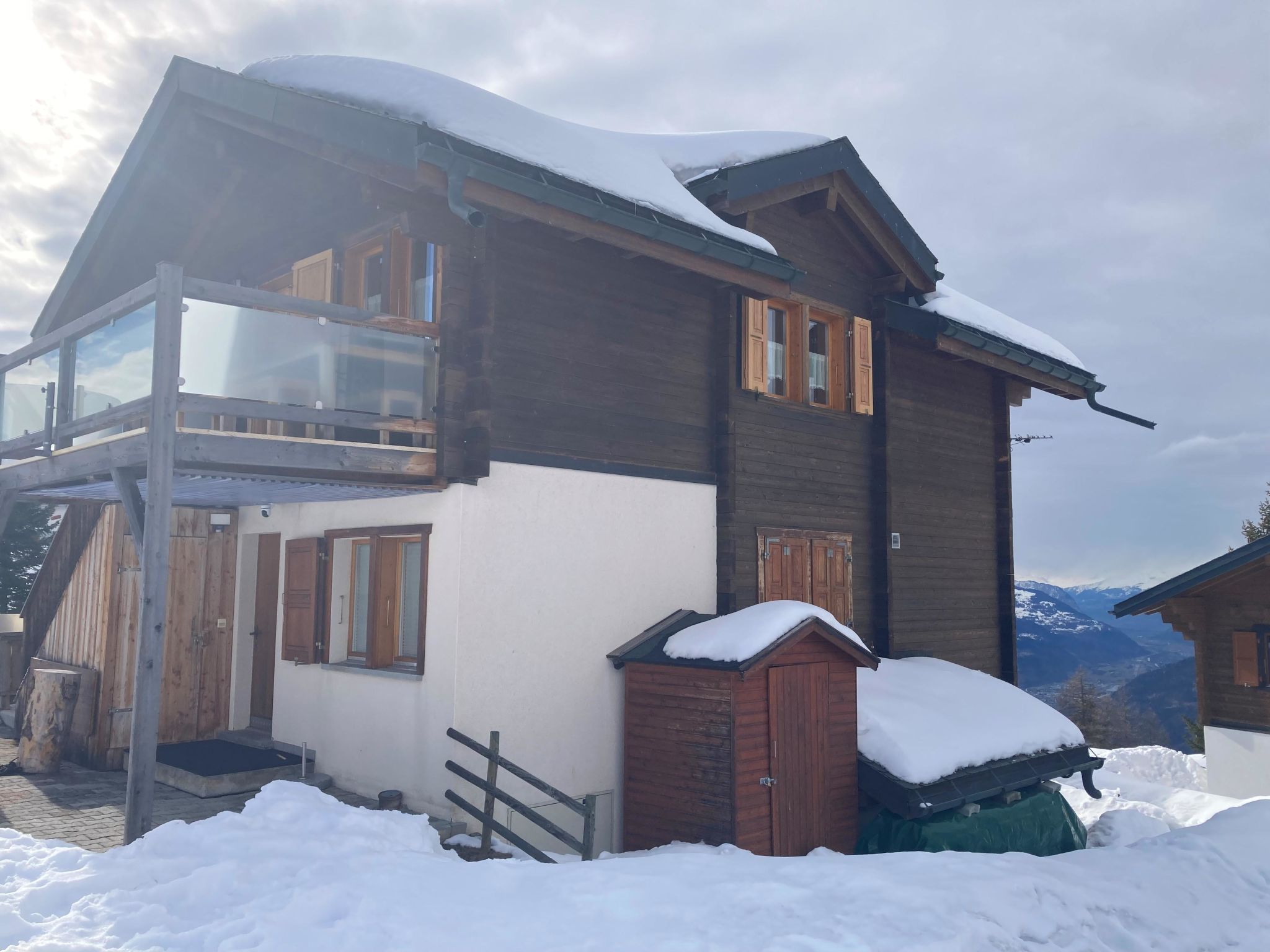 Chalet Sonne Appartement/Fewo, Dusche, WC 2-Zimmerwohnung, Dusche, WC