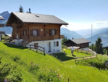 Adlerhorst: Ruim appartement met terras en bergzicht in Rosswald - thumbnail 1