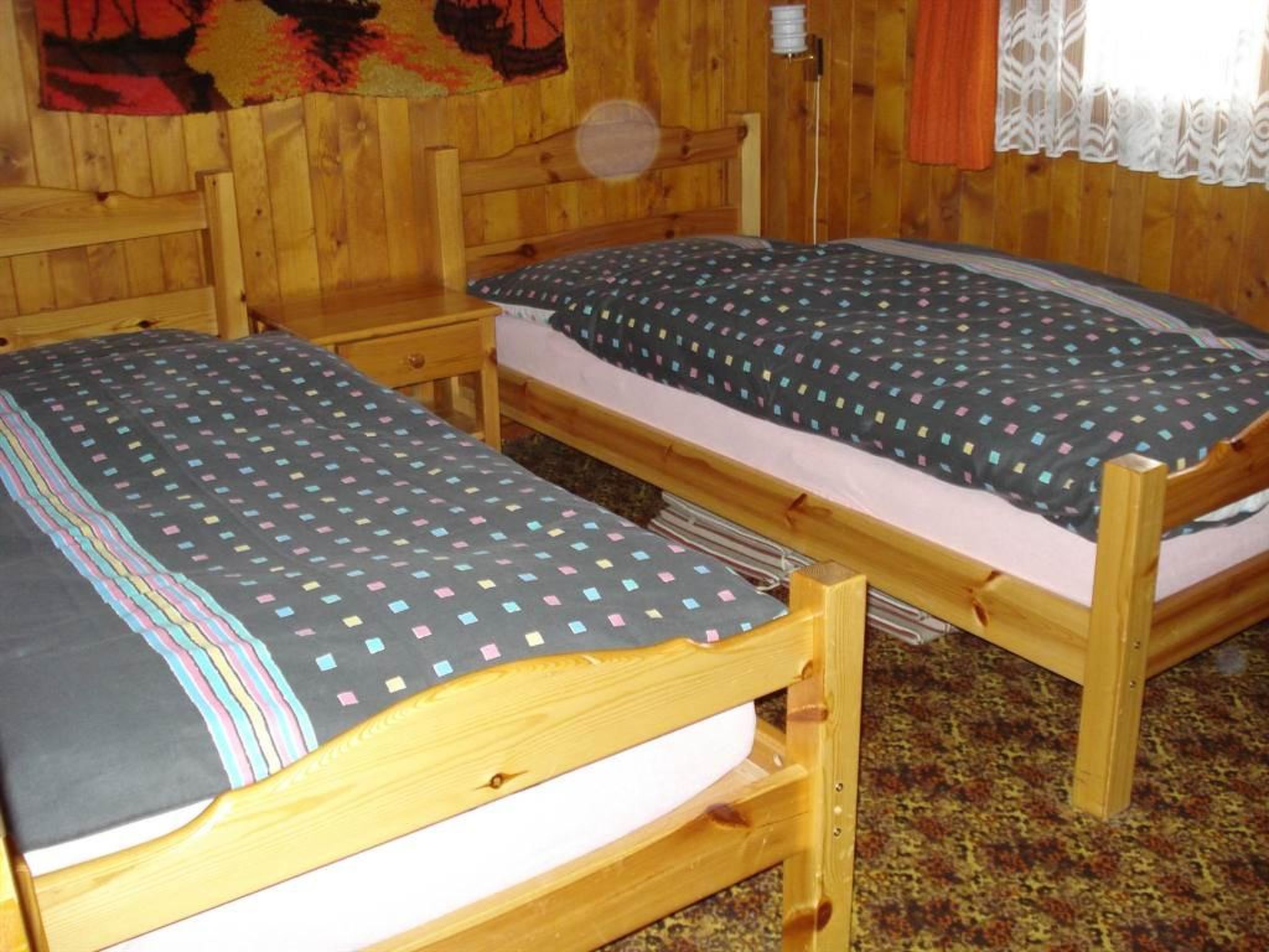Chalet Alphütte Appartement/Fewo, Dusche, WC 4-Bettwohnung Erdgeschoss - Binnen