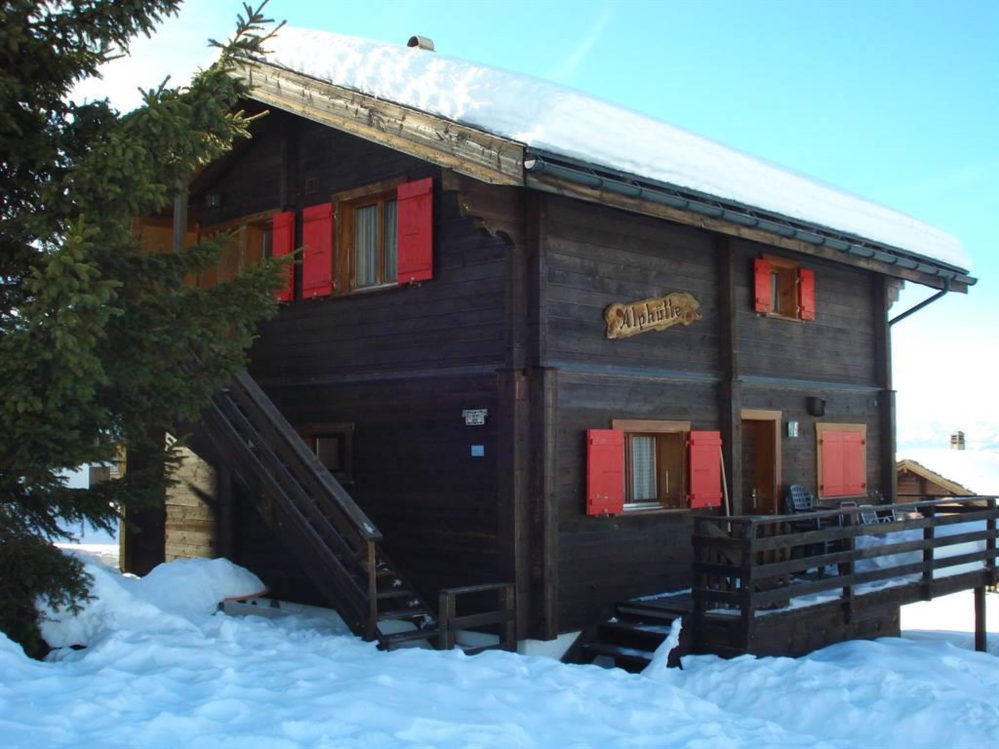 Chalet Alphütte Appartement/Fewo, Dusche, WC 4-Bettwohnung Erdgeschoss - Image-tags.info
