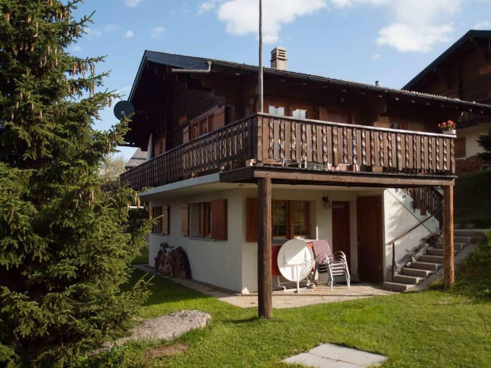Chalet Allegra Appartement/Fewo, Dusche, WC 4-Bettwohnung Erdgeschoss - Dehors