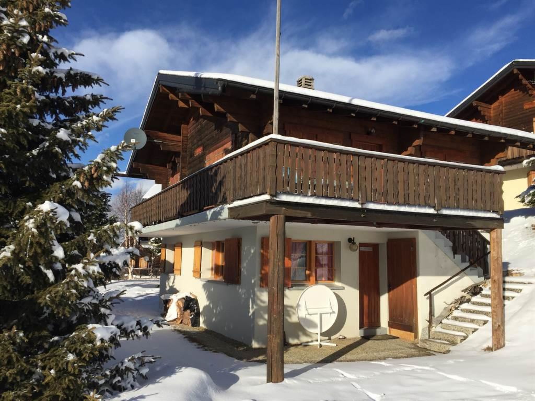Chalet Allegra Appartement/Fewo, Dusche, WC 4-Bettwohnung Erdgeschoss - Dehors