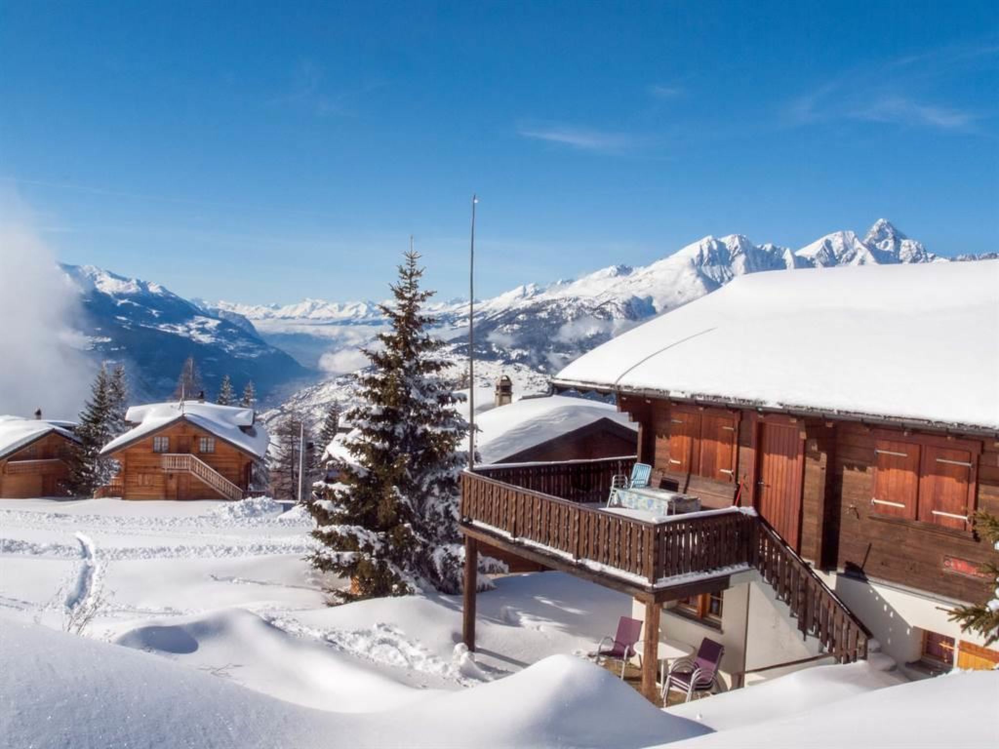 Chalet Allegra Appartement/Fewo, Dusche, WC 4-Bettwohnung Erdgeschoss