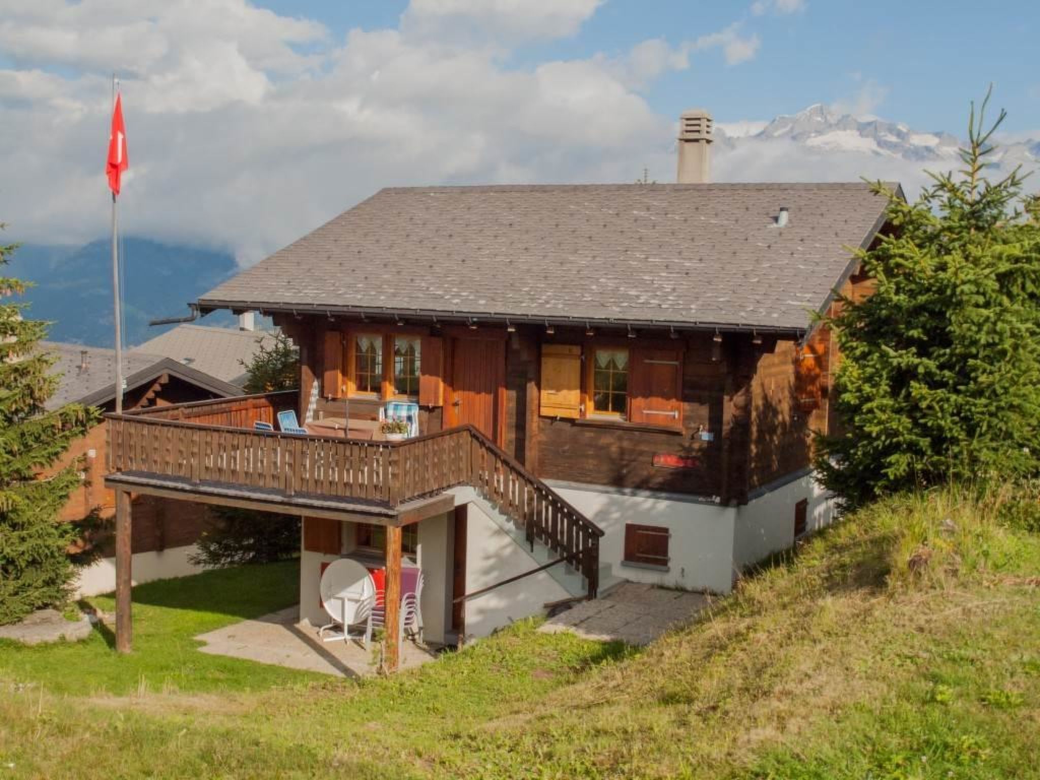 Chalet Allegra Appartement/Fewo, Dusche, WC 4-Bettwohnung Erdgeschoss