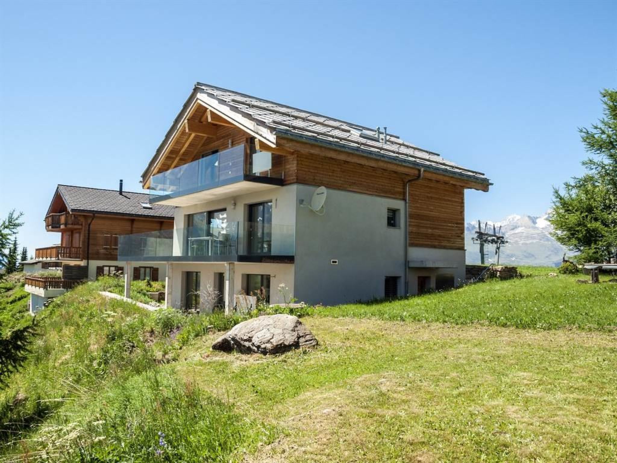 Chalet Avista 6-Bettwohnung, Dusche, WC 6-Bettwohnung Dachgeschoss