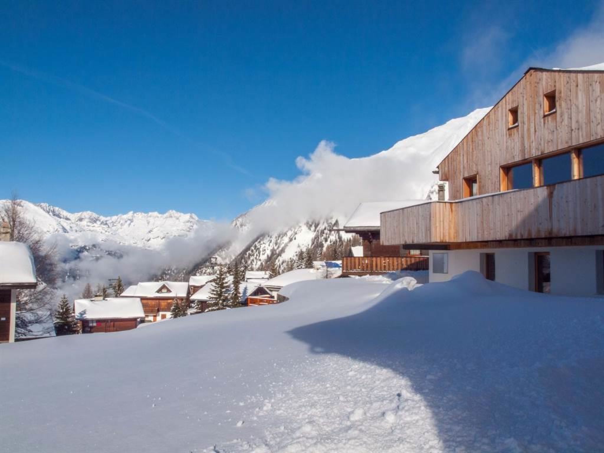 Chalet Bergfink 4-Bettwohnung, Dusche, WC 4-Bettwohnung