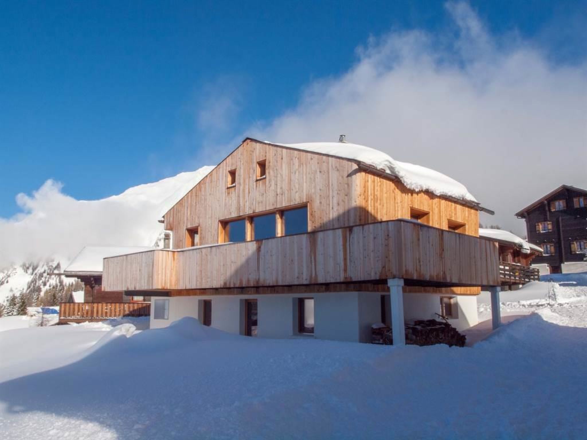 Chalet Bergfink 4-Bettwohnung, Dusche, WC 4-Bettwohnung