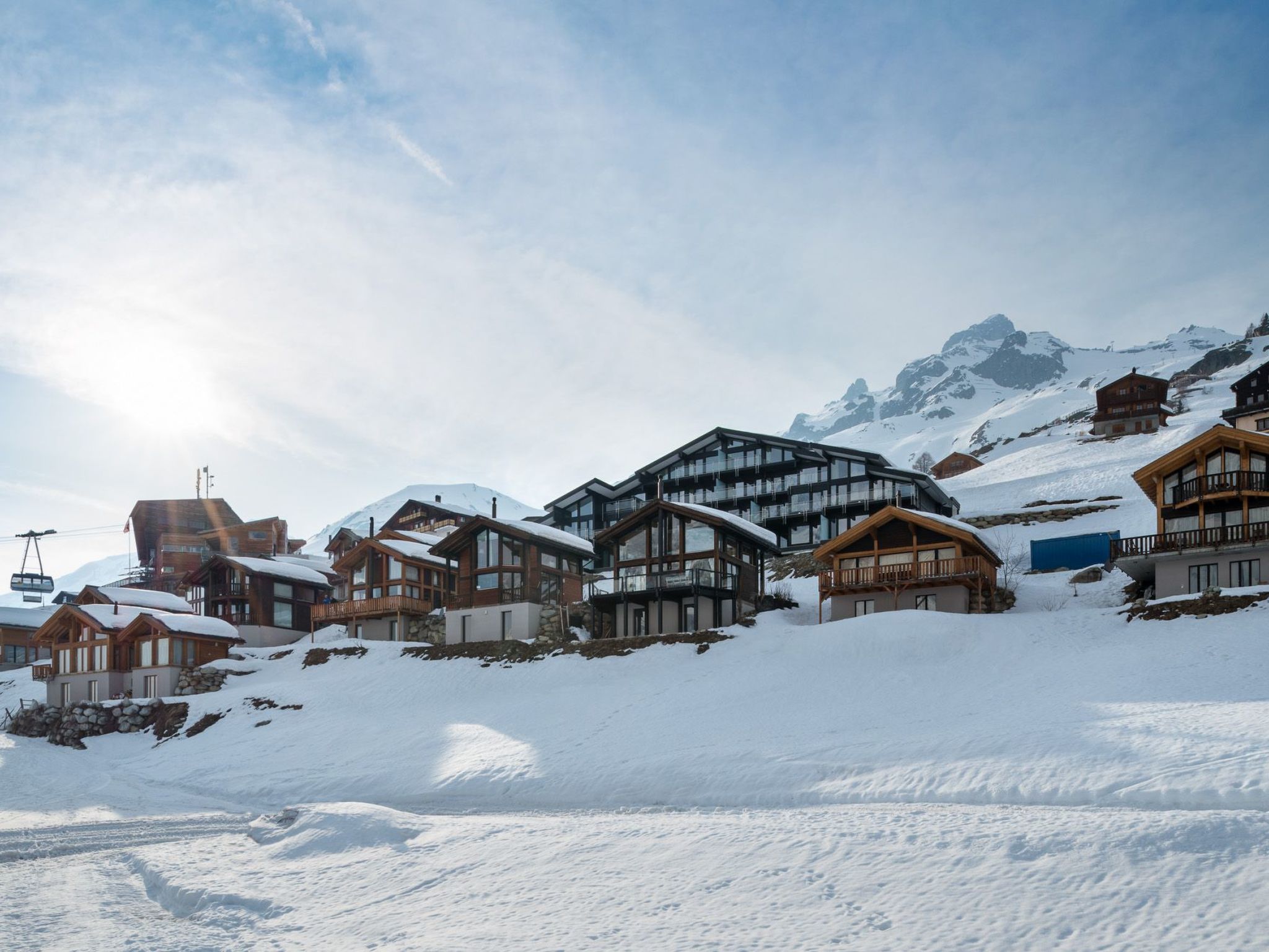 Lauchernalp Resort Residences, (Lauchernalp), - Draußen