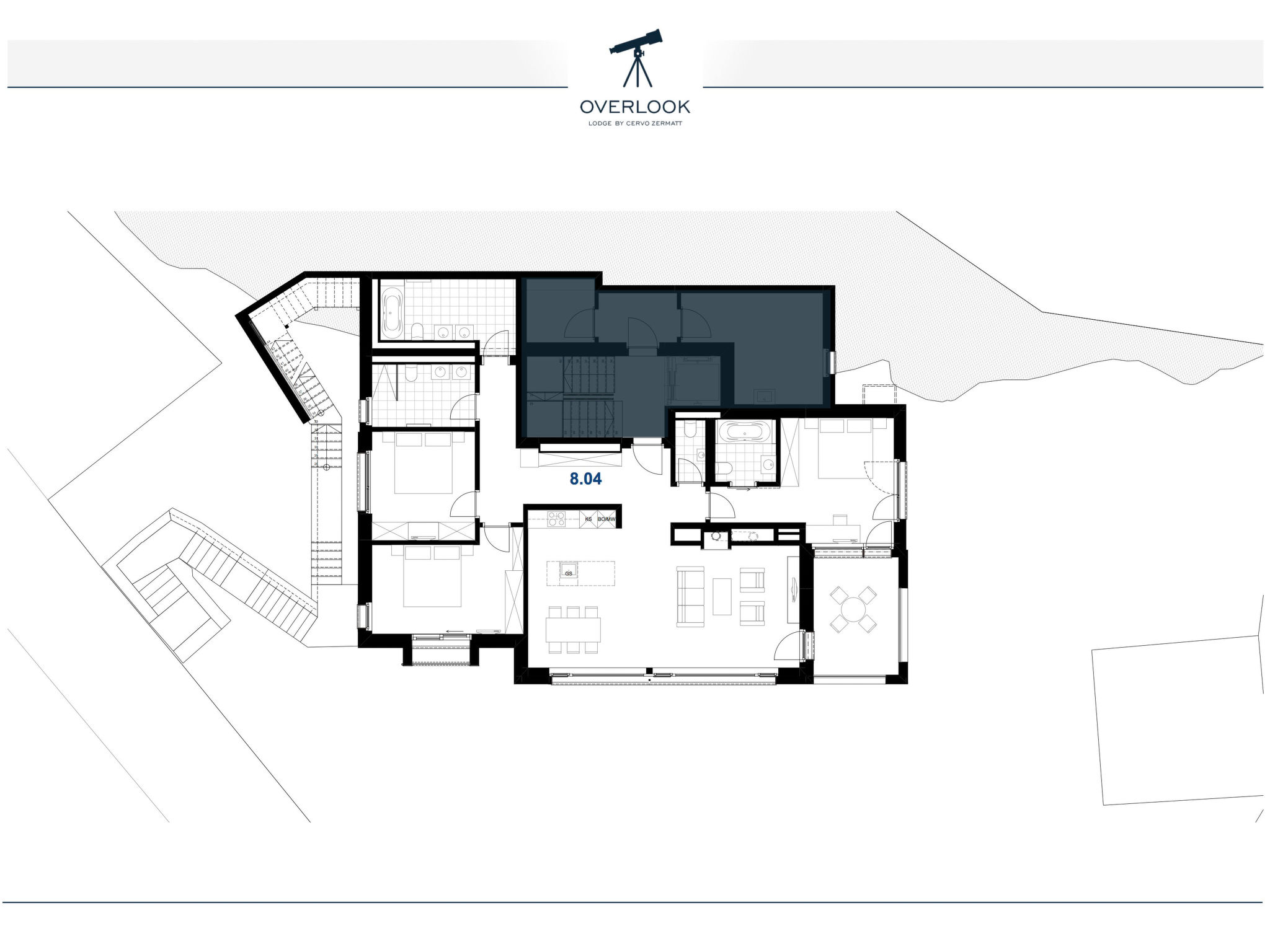 Photo of OVERLOOK Lodge by CERVO Zermatt, (Zermatt).