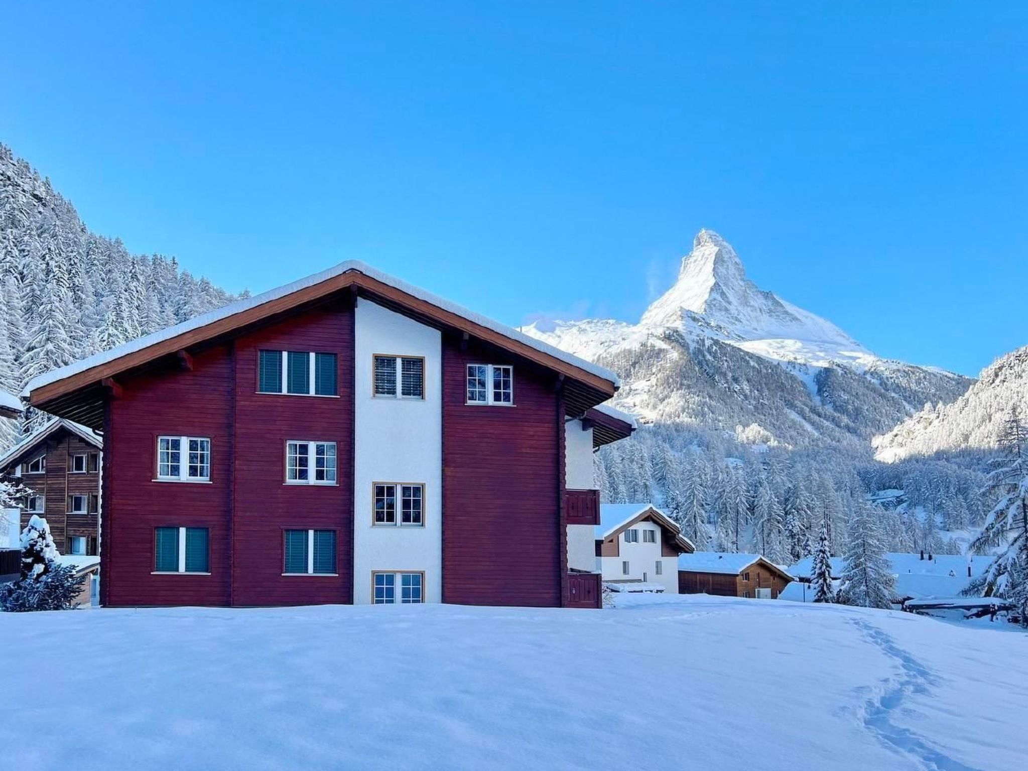 Studio mit traumhaftem Blick auf das Matterhorn Villa in Zermatt