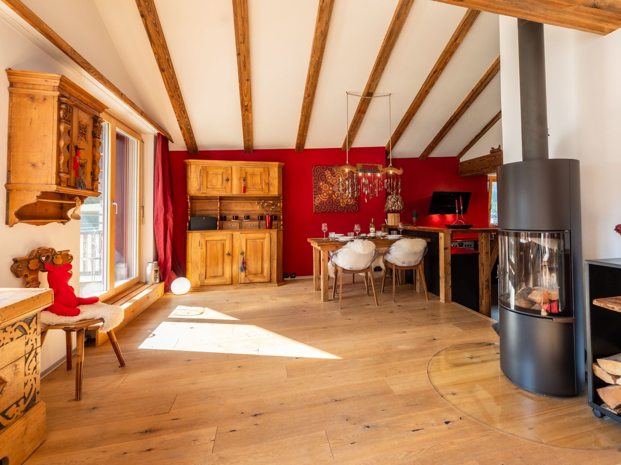 Photo of Duplex de charme im « Zermatter Chic »