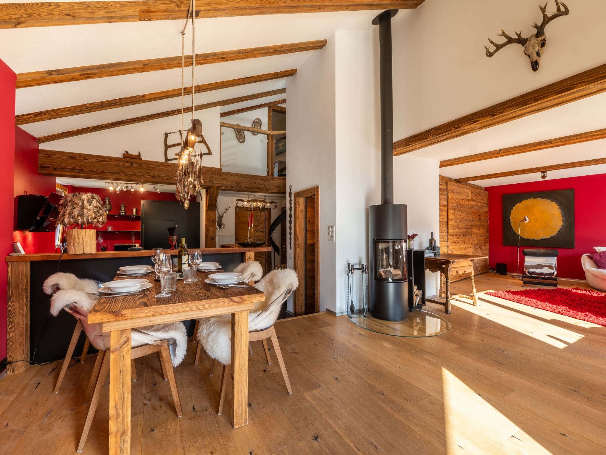 Photo of Duplex de charme im « Zermatter Chic »