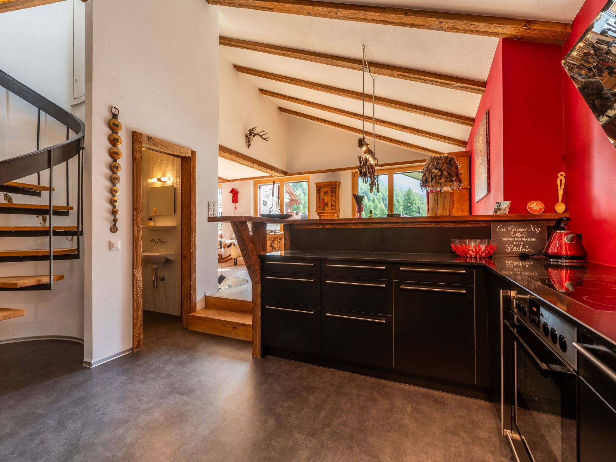 Photo of Duplex de charme im « Zermatter Chic »