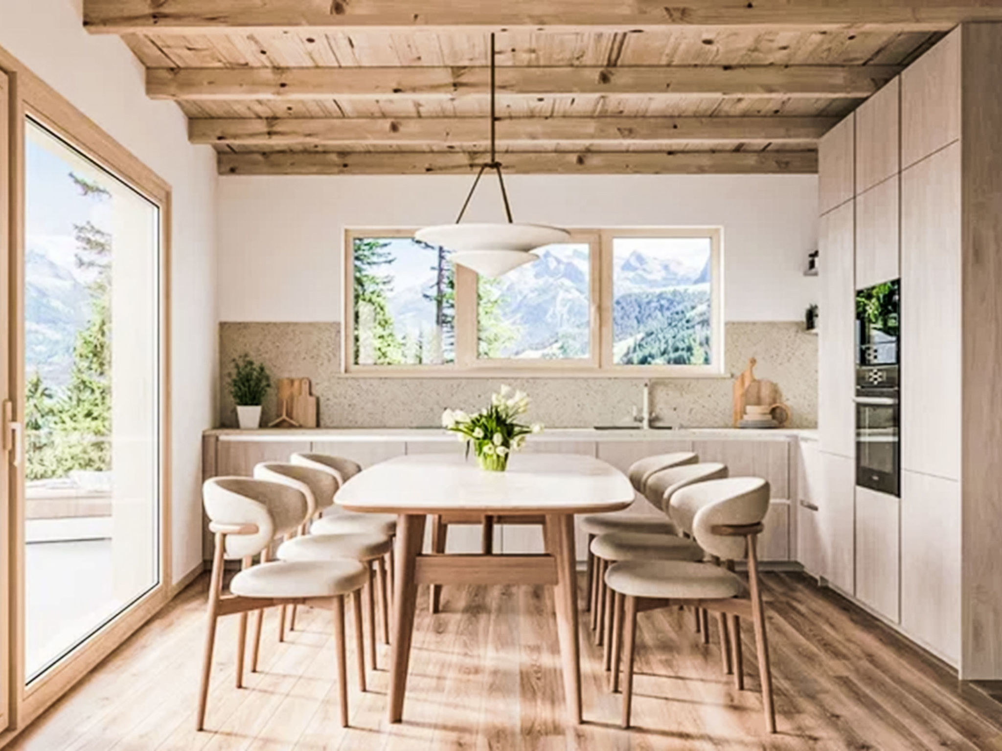 Tuftra Penthouse 4BR Zermatt - Drinnen