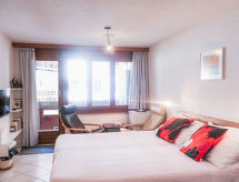 Haus Bellevue: Centraal gelegen studio in Zermatt, vlakbij de skilift - thumbnail 2