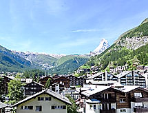 Granit: Stijlvol 4-persoons appartement op 240m van de piste in Zermatt - thumbnail 1