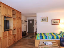 Pasadena: knus appartement midden in Zermatt, vlakbij de piste - thumbnail 3