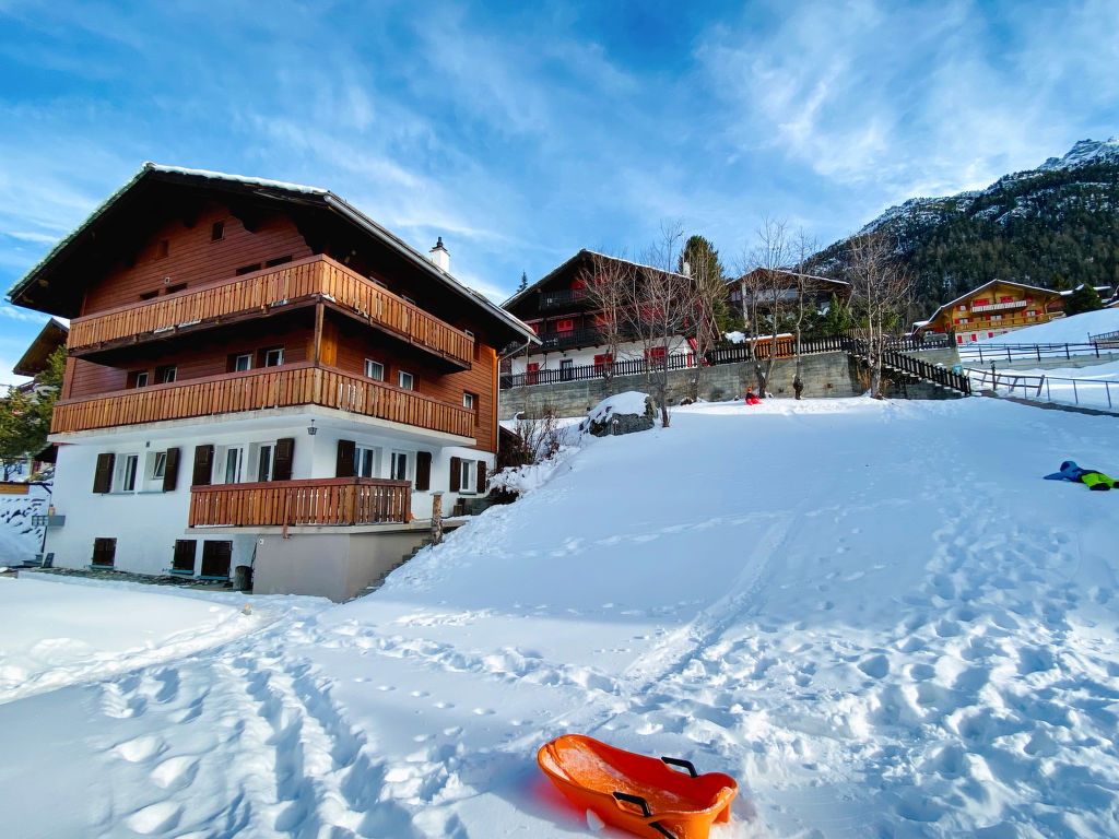 Ferienwohnung Chalet Jungtalblick: Wohnung Chilche Ferienwohnung in Grächen