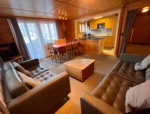 Chalet Jungtalblick Eggeri: 6-persoons chalet aan de skipiste in Grächen - thumbnail 6