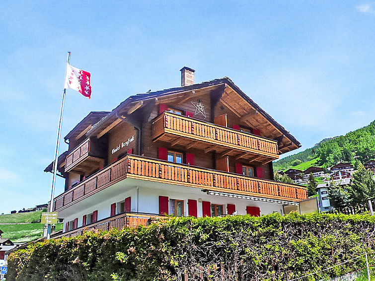 Centraal gelegen appartement in Grächen met prachtig bergzicht · 2 pers. in Grächen