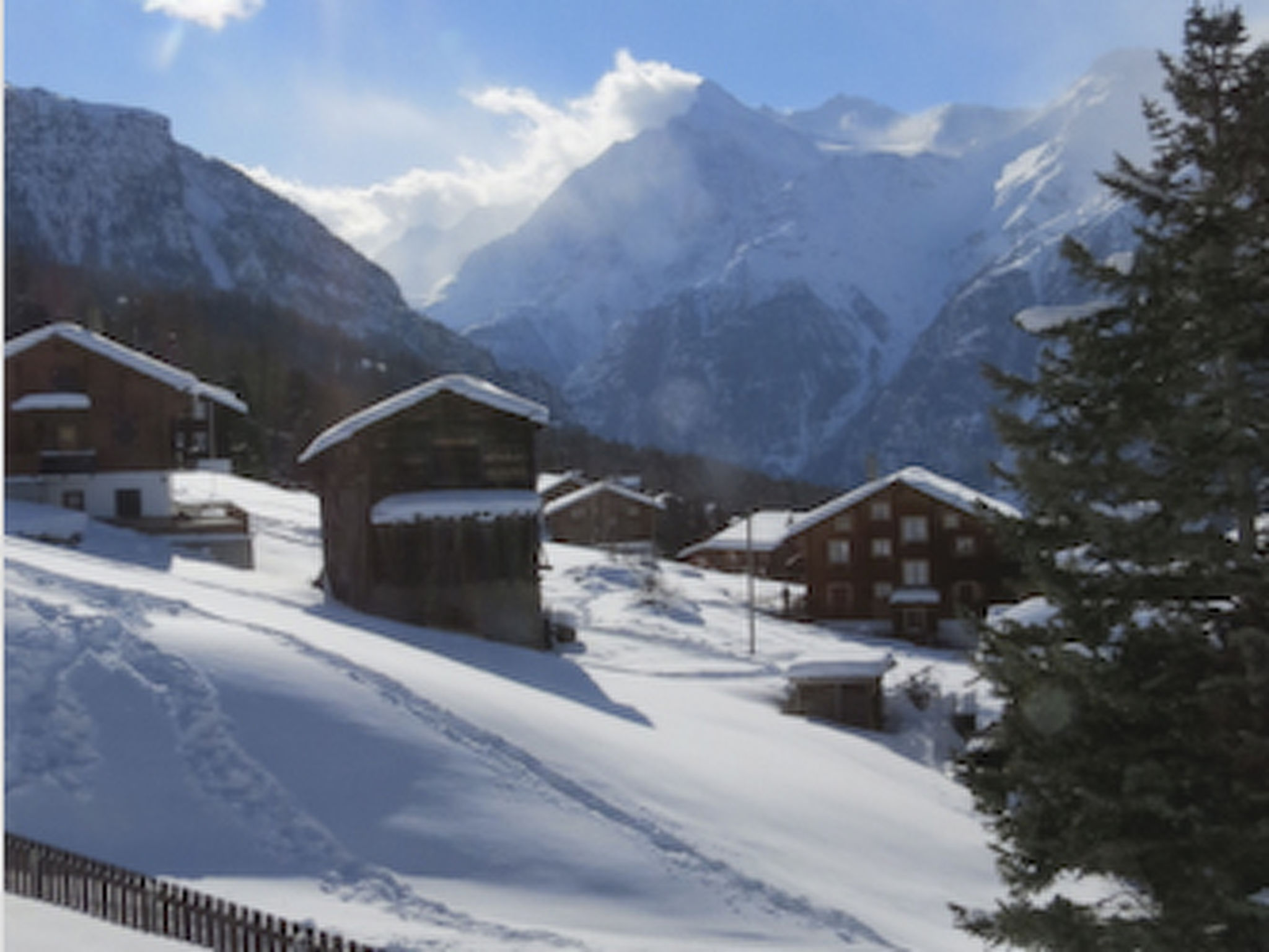 Ferienwohnungen Chalet Safran, (Grächen), 1063 & 1594 - Buiten