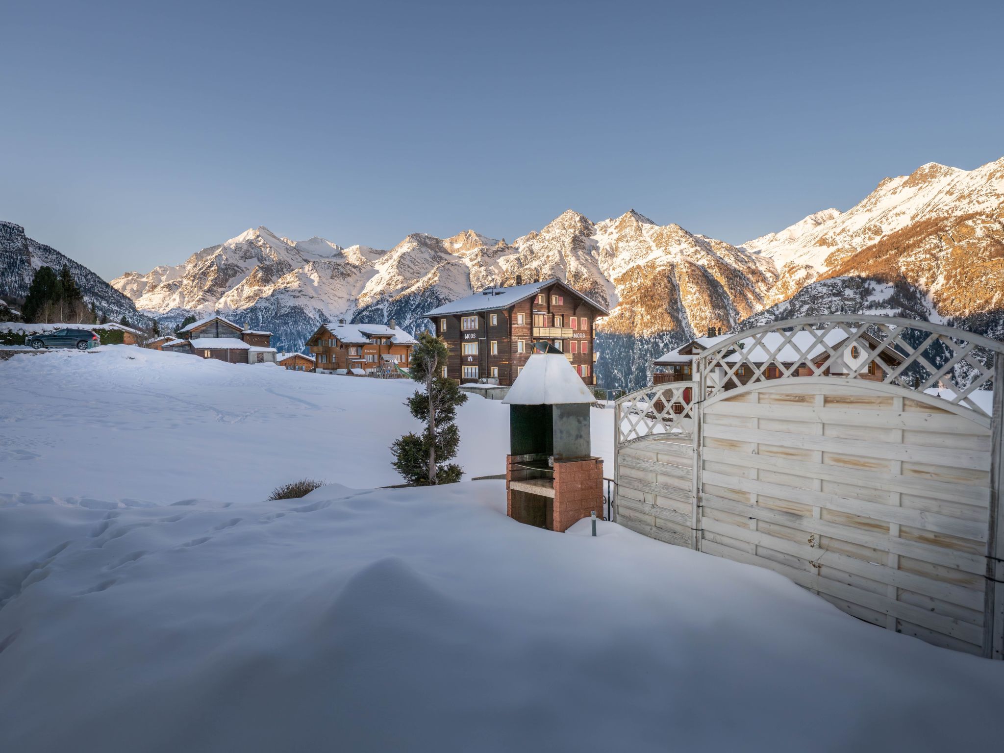Appartement Edelweiss, (Grächen), 5051 – Vue, photo 5 sur 14