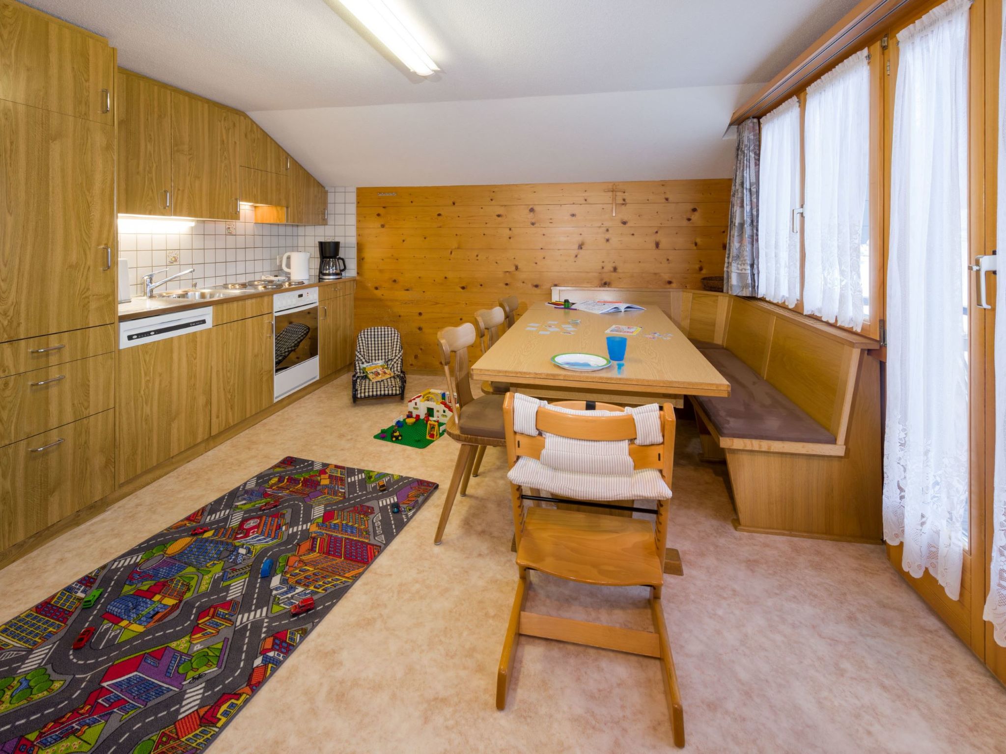 Chalet Ferienwohnungen Schwalbennest Moos Grächen, (Grächen), - Binnen