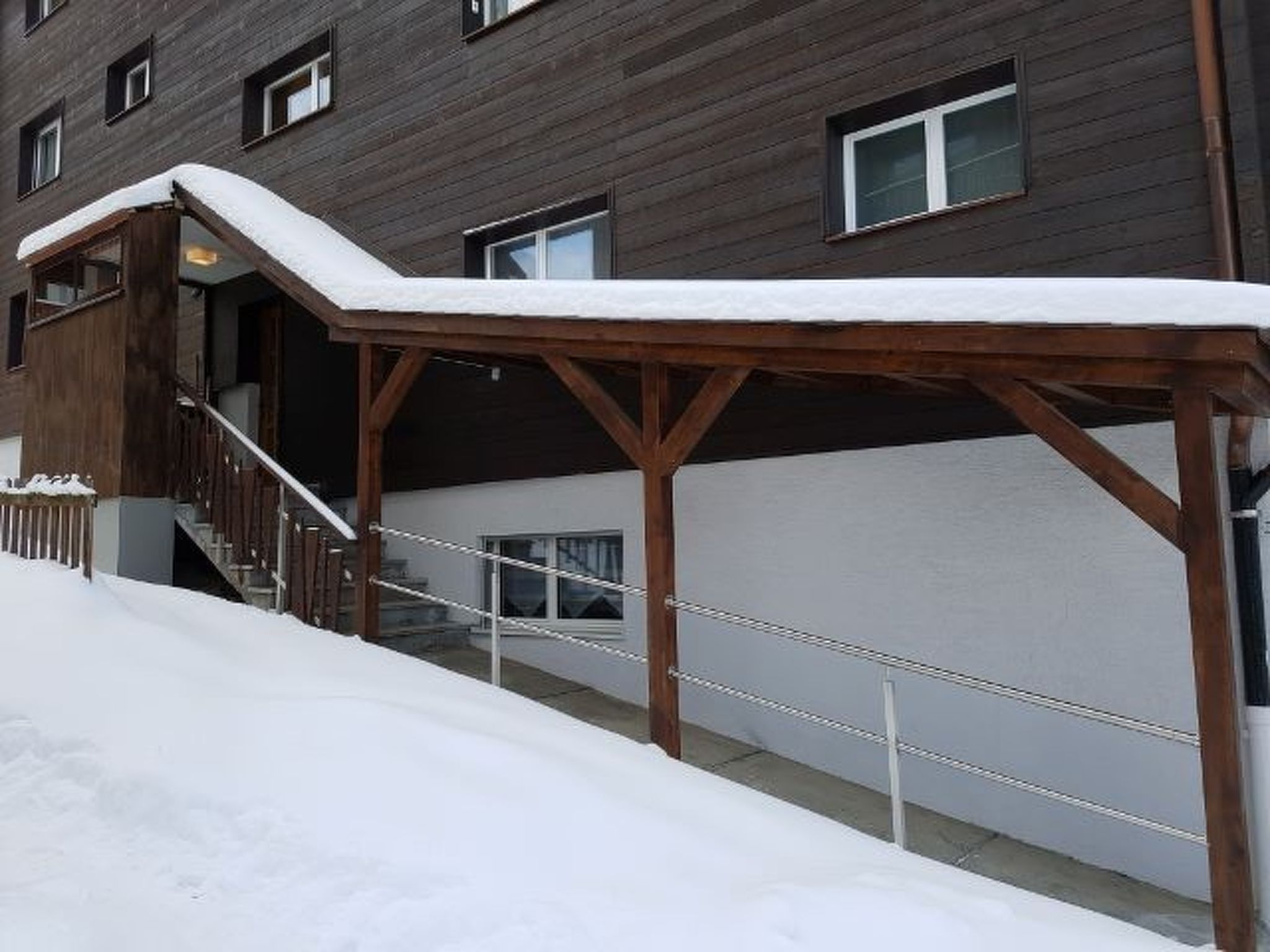 Ferienwohnungen Silberblick, (Grächen), - Dehors
