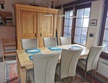 Modern appartement in Grächen met uitzicht op gletsjers en bergtoppen - thumbnail 3