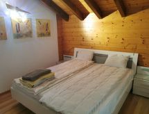 Modern appartement in Grächen met uitzicht op gletsjers en bergtoppen - thumbnail 5