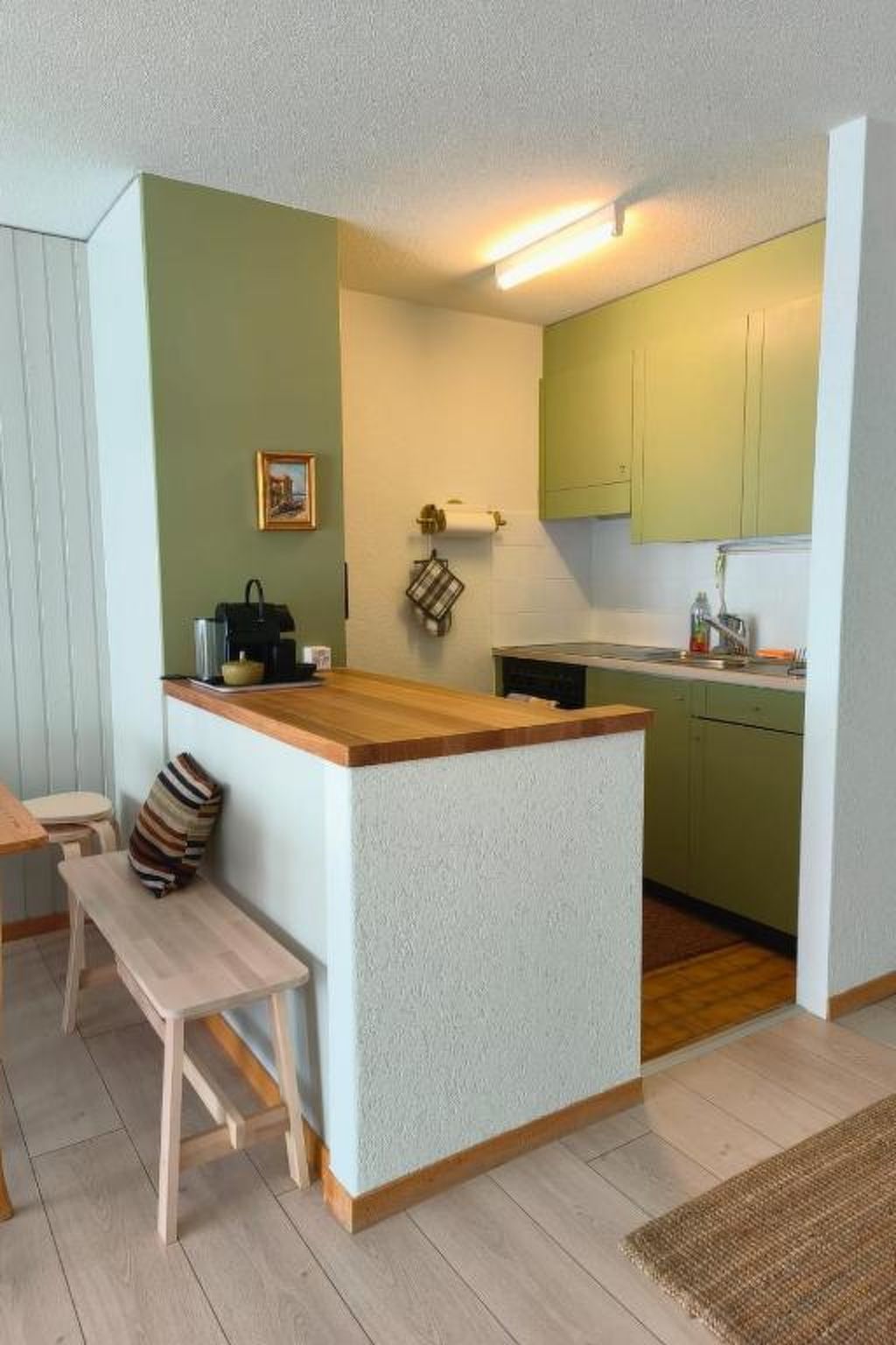 Ferienwohnunung Nr.22,Haus Azurit, (Grächen), 1201 - Drinnen