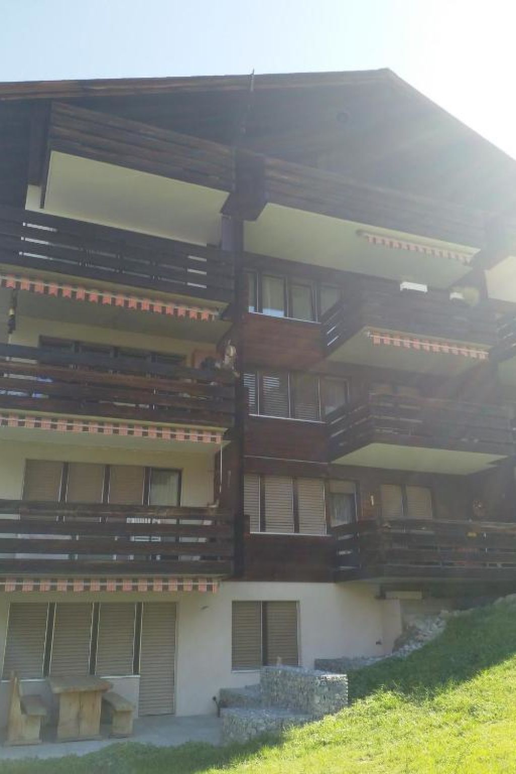 Ferienwohnunung Nr.22,Haus Azurit, (Grächen), 1201 - Draußen