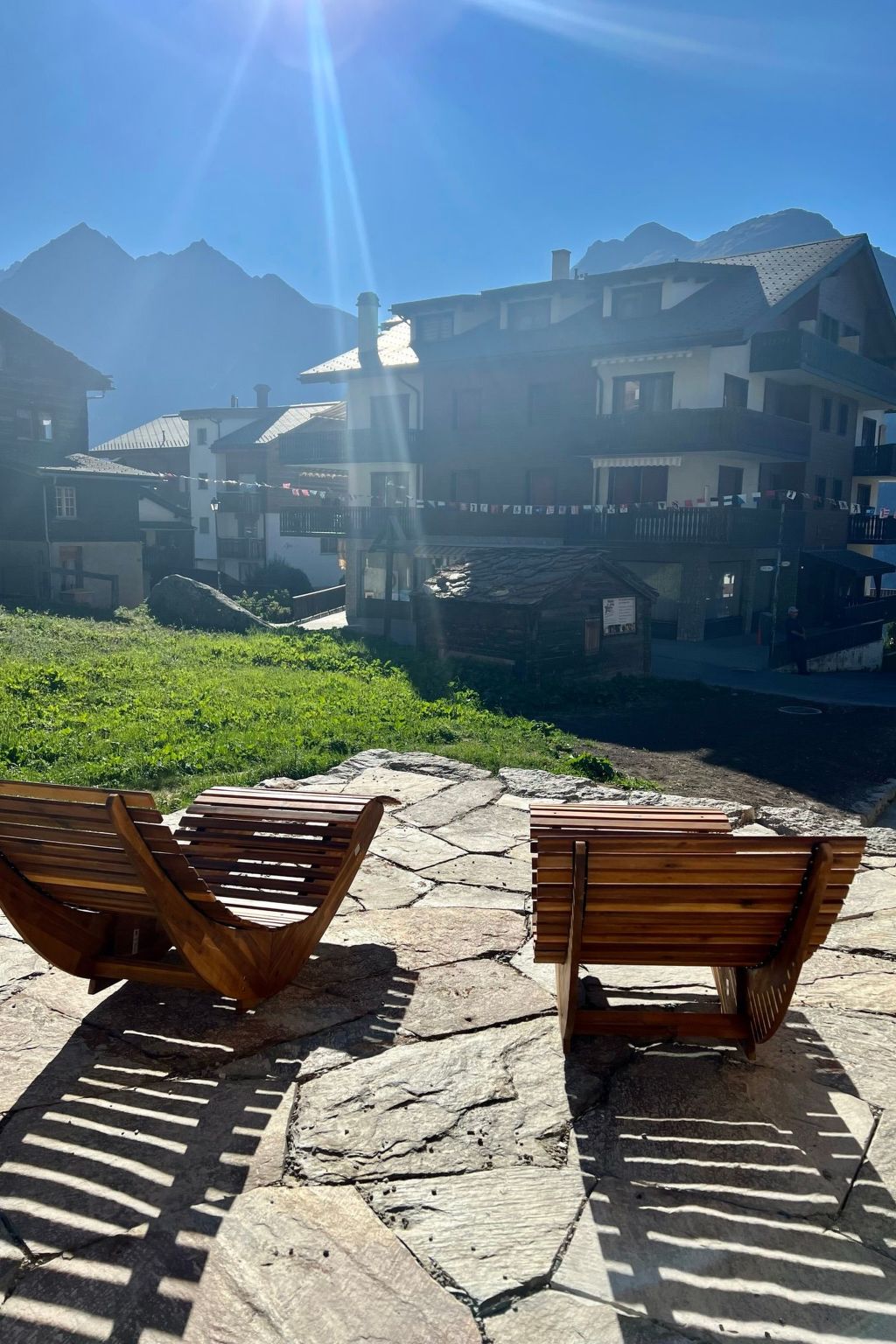 Vieux Village, (Grächen), — Terrace (3 of 9)