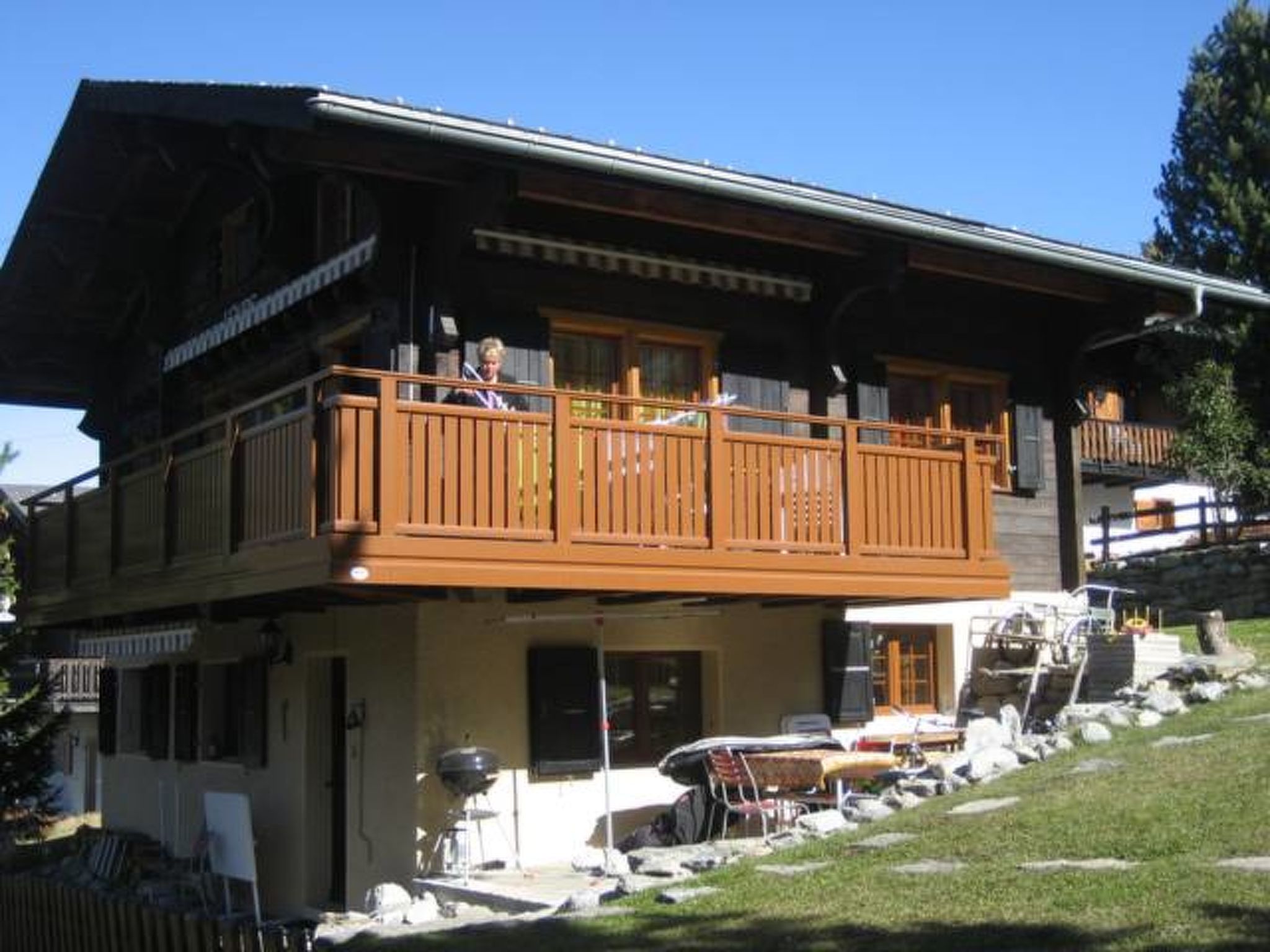 Föhre, (Grächen). 7-Bettwohnung