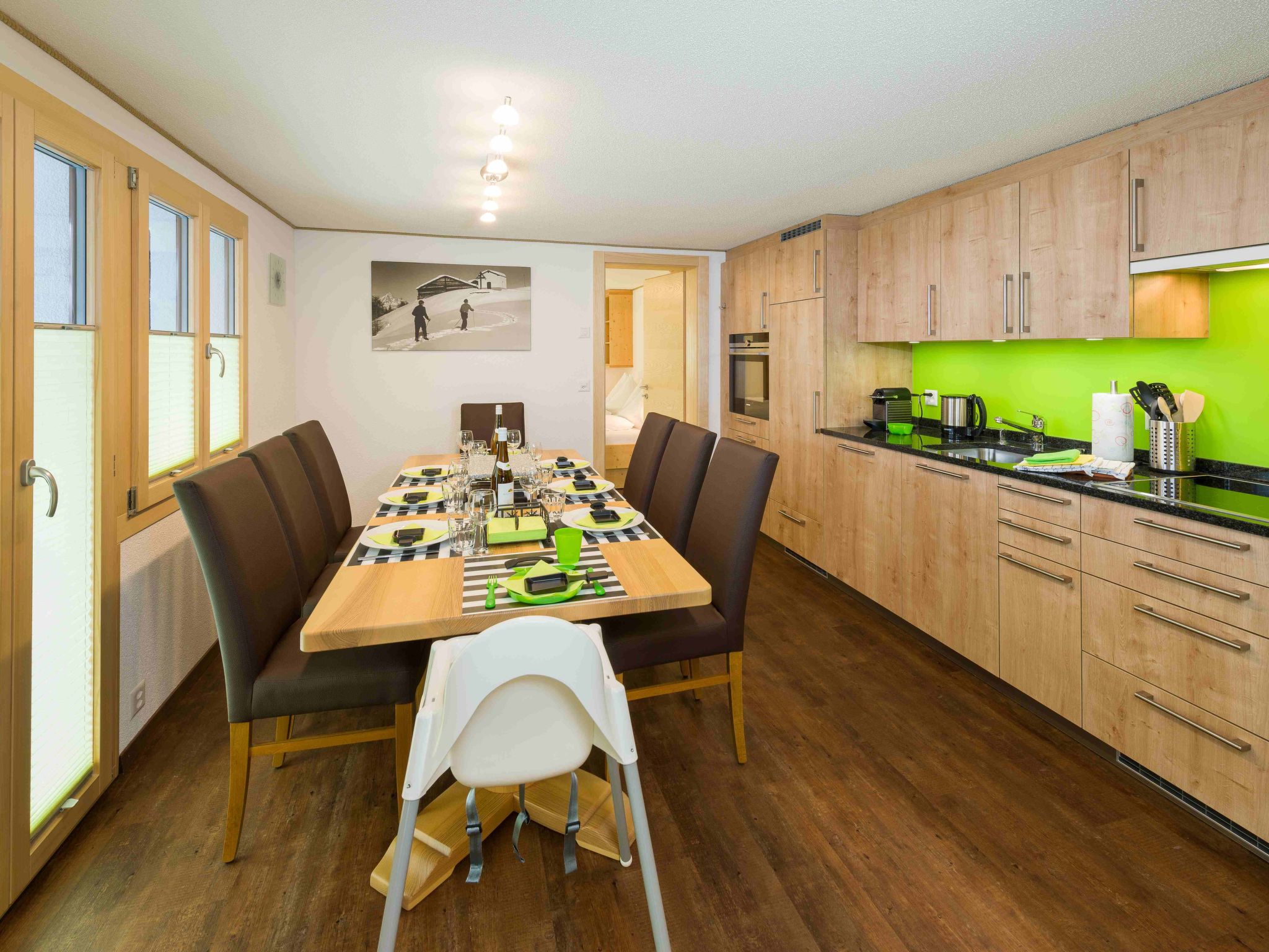 Ferienwohnungen Lunic, AZapartments.ch, B&B, (Grächen), 1057