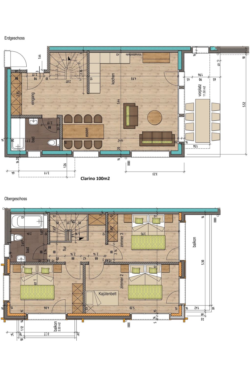 Clarino, AZapartments.ch, B&B, (Grächen), 1285 - Drinnen