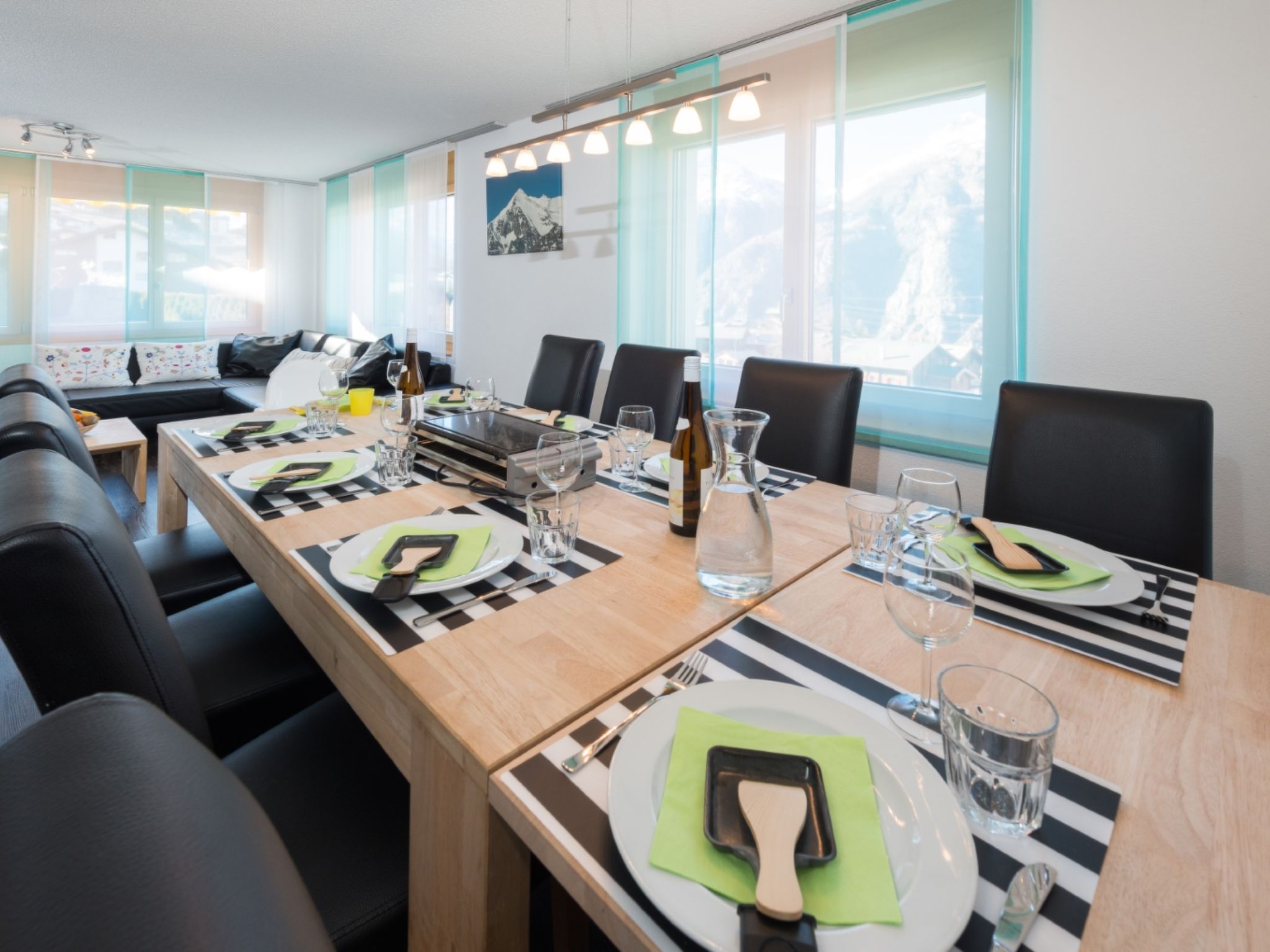 Clarino, AZapartments.ch, B&B, (Grächen), 1285 - Drinnen