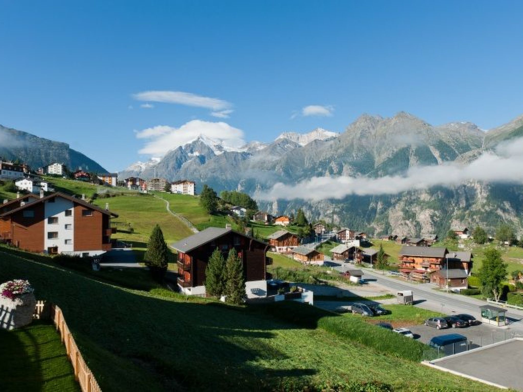 Ferienwohnungen Clarino, AZapartments.ch, B&B, (Grächen), 1285 - Buiten