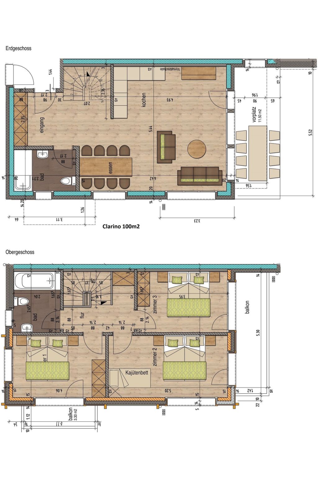 Ferienwohnungen Clarino, AZapartments.ch, B&B, (Grächen), 1285 - Binnen